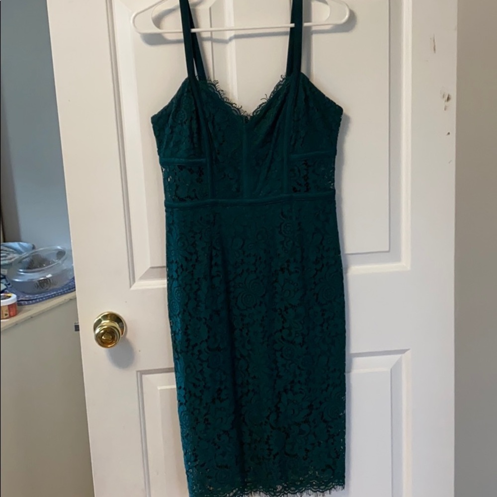Green Lace Dress